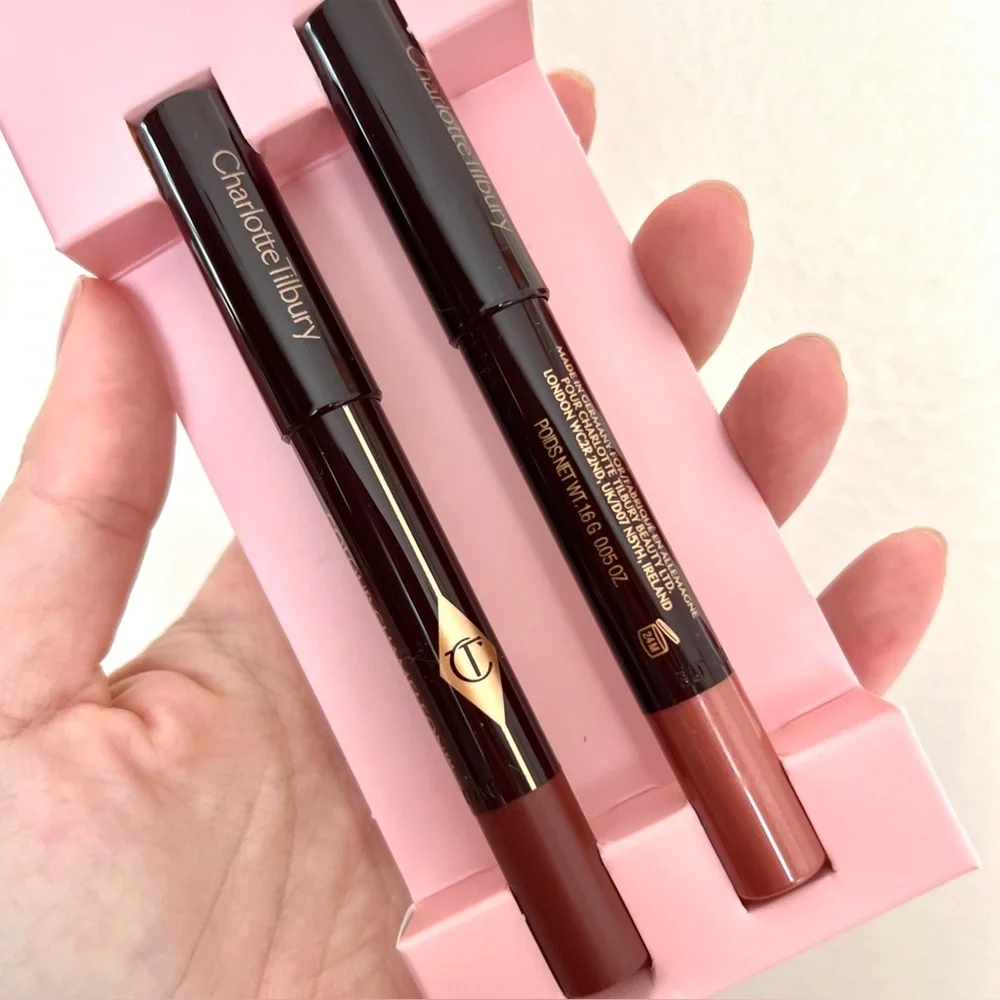 NIB Charlotte Tilbury Pillow Talk Eye Enhancing Duo Beauty Secrets Kit 3.2g